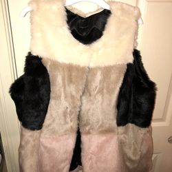 Brand new faux fur vest!!