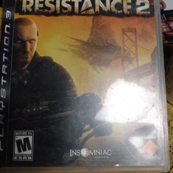 Resistance 2 PlayStation 3 Game