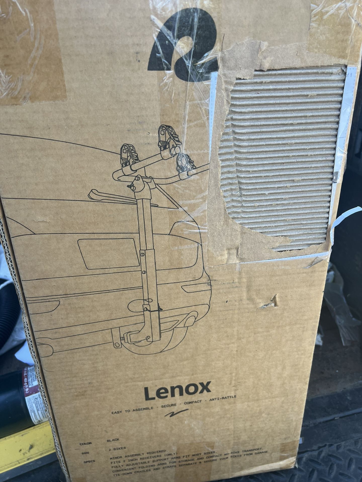 Lenox 2-5 Bike Rack 