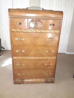 Antique Dresser and Vanity