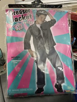 New Greaser Jacket Costume For Kids!