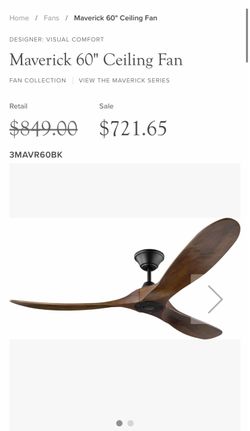 Maverick 60" Ceiling Fan