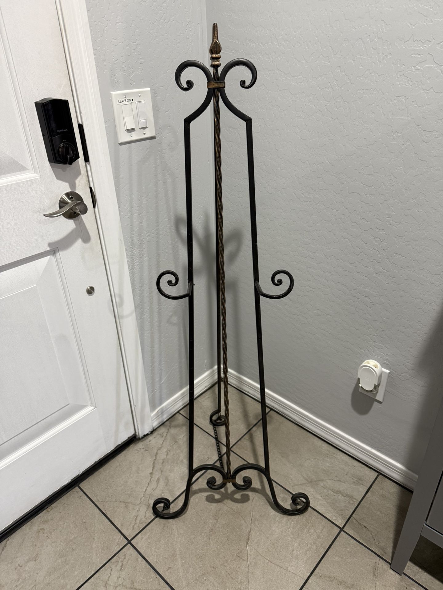 Bronze Metal Easel