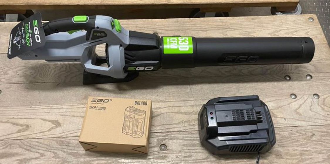 EGO POWER+ 56-volt 530-CFM 110-MPH Battery Handheld Leaf Blower (Battery and Charger Included)