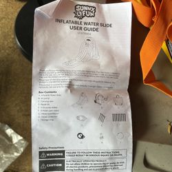 Inflatable Water Slide 