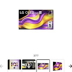 LG - 83" Class G5 Series OLED evo AI 4K UHD Smart webOS TV with One Wall Design (2026)