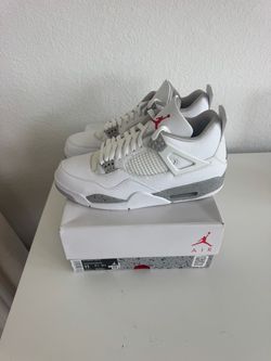Air Jordan 4 White Oreo