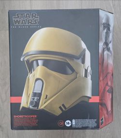 Hasbro Star Wars The Black Series Shoretrooper Acolyte Premium Electronic Helmet