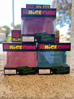 Needoh Nice Cube Squish Toy