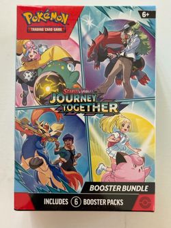 Pokemon Scarlet Violet Journey Together Booster Bundle