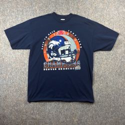 Vintage Denver Broncos Shirt Size XL