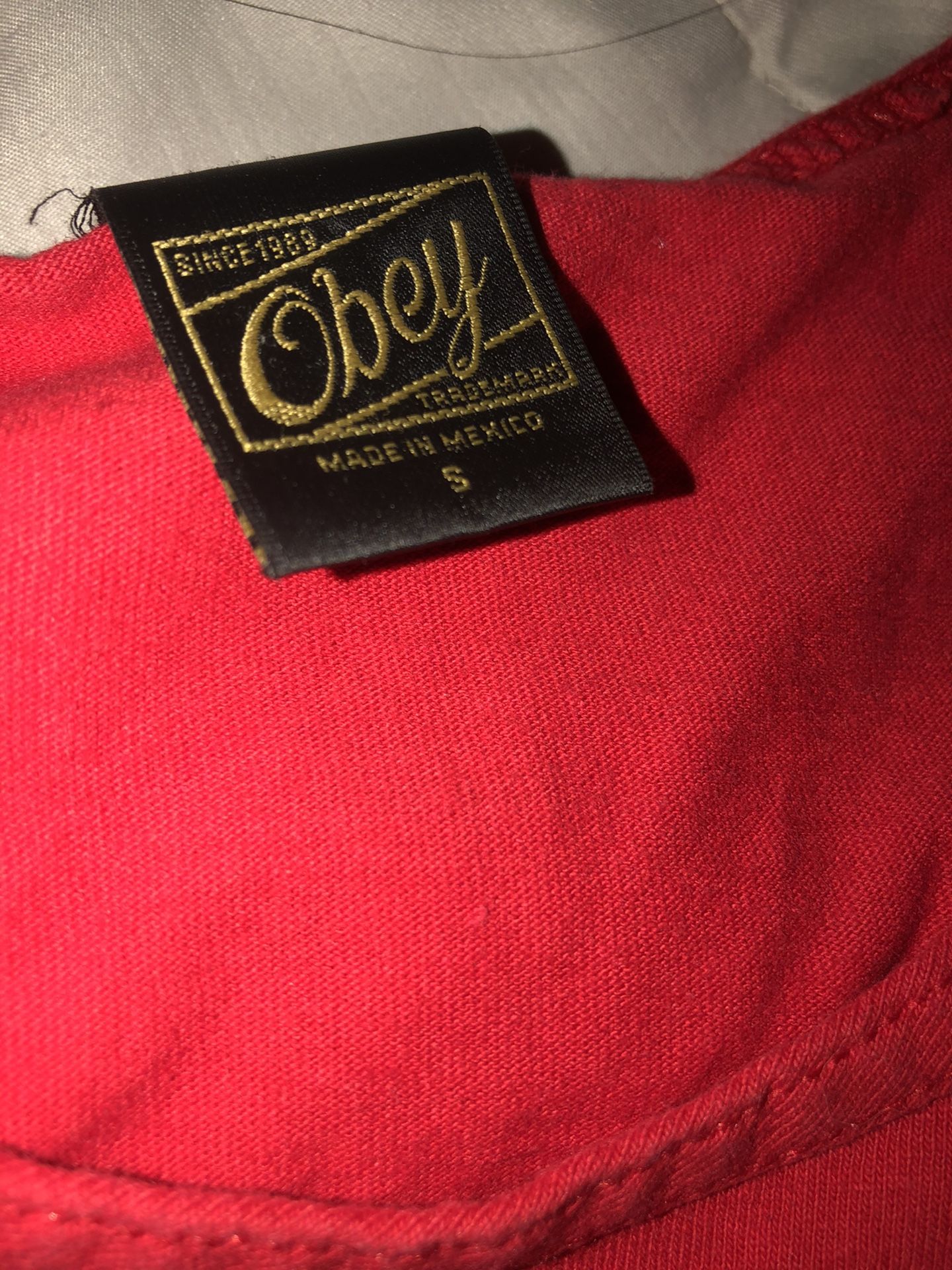 PacSun Obey tank top (size S)