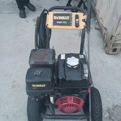 DeWalt 4400 Psi Pressure Used 