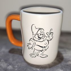Rae Dunn Disney Snow White "Doc" Ceramic Mug