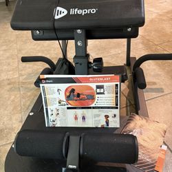 Lifepro Hip Thrust Machine – Foldable Glute Bench Hip Thrust Platform – Booty Trainer