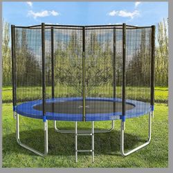 8ft×6ft HEAVY DUTY TRAMPOLINE NET W/POLES