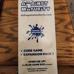 Kids Against Maturity: Card Game for Kids and Family, Super Fun Hilarious for Family Party Game Night, Combo Pack (Core+Expansion 1)