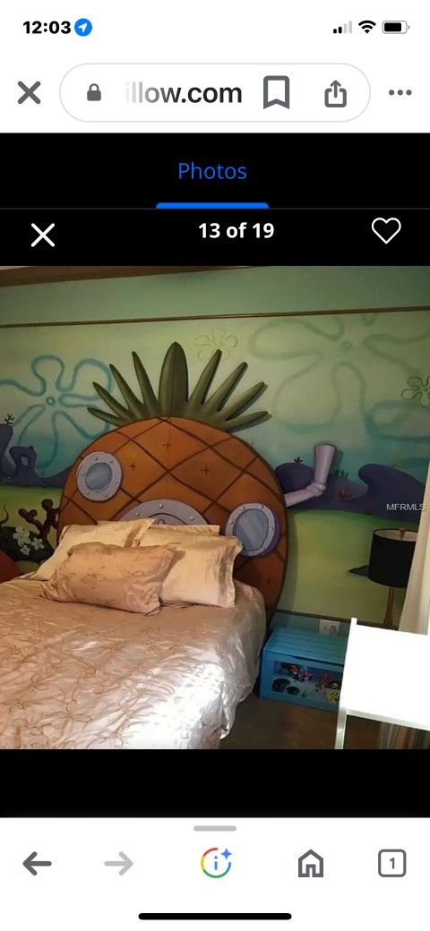 SpongeBob Kids Bedroom Set