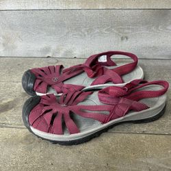 Keen Rose Women’s Size US 11 Outdoor Sport Water Sandal Red Waterproof