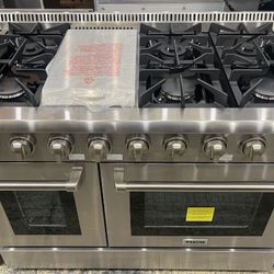 Thor 48” Gas Range With Griddle New