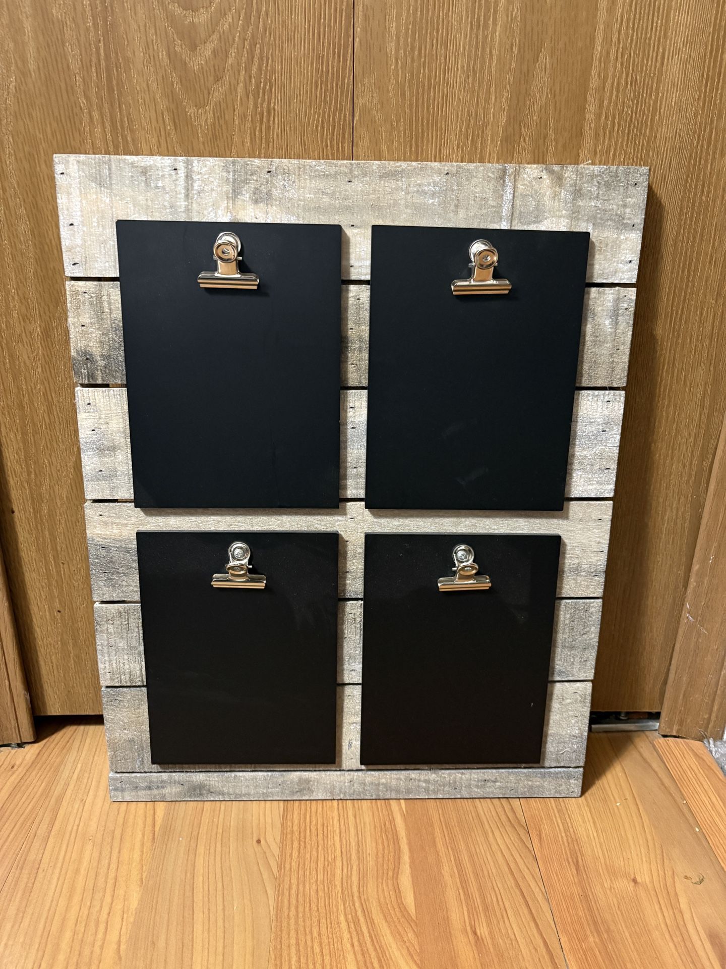 Rustic Barn wood Wall Decor Organizer