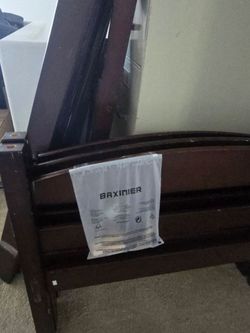 Dark espresso Twin bunk beds