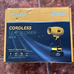 Cordless Leaf Blower
