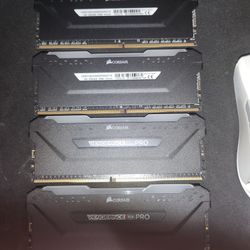 Corsair Vengeance RGB Pro 32GB (4x8GB) DDR4 3200MHz – Great Condition
