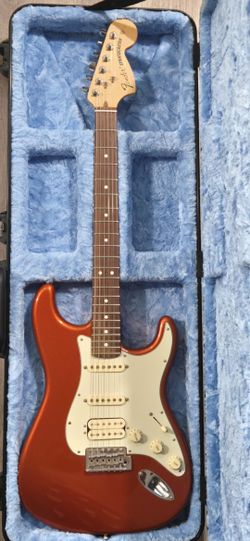 2018 Fender American Special Strat HSS LTD Ed Autumn Blaze Electric Guitar W HSC
