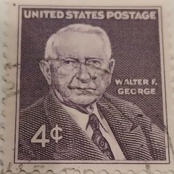 Stamp USA Walter F. George 4 Cent Collectible  Free Shipping