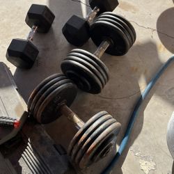 Dumbbells 90lb 