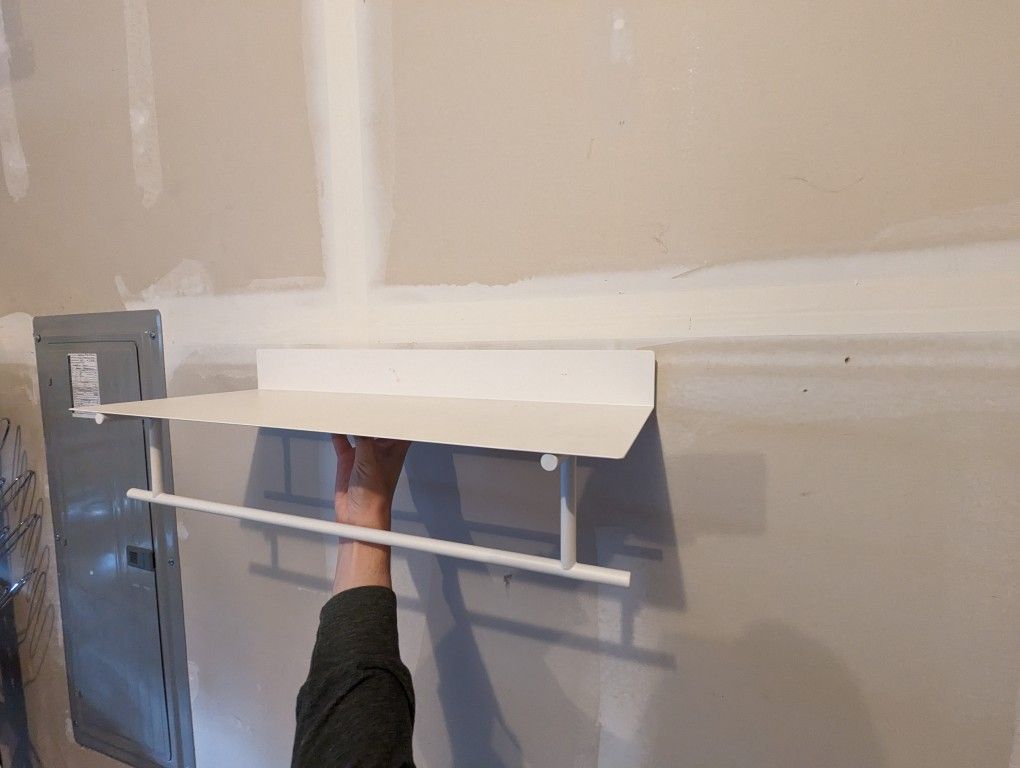 West Elm Floating Lines Hanging Shelf