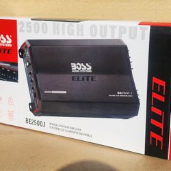 Boss Elite Power Amp 2500 Watts Mono Subwoofer Amplifier With Bass Knob Control 🚨 Payment Options Available 🚨 No Credit Needed 🚨 