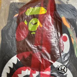 Bape hoodie doubled hooded