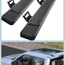 COMNOVA Side Steps Running Boards Compatible with 2019-2026 Dodge Ram 1500 (excl. Classic/2500/3500) Crew Cab New Body Style. 6.5 Inch Ram Rock Slider
