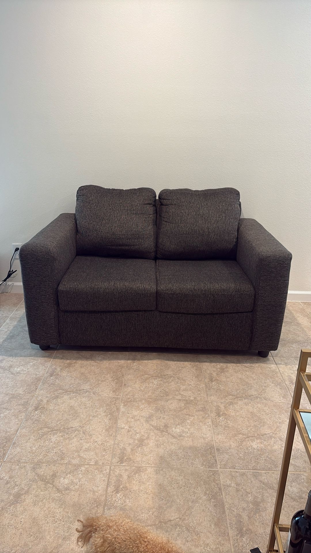 Grey Two Seater Couch