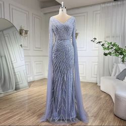 Lilac Evening Gown 