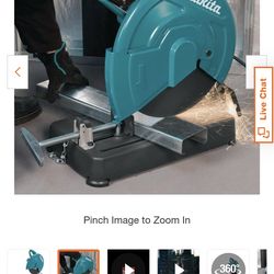Makita metal chop saw 14 in