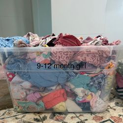 9-12 Month Baby Girl Clothing 