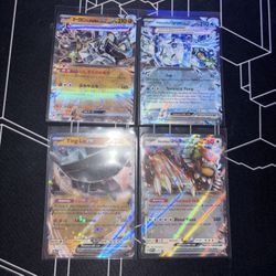 Set Of 4 Pokemon Ex Cards 