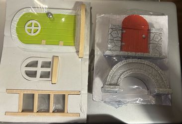 Target Bullseye Playground Mini Props Door Window Ladder Figural Bundle
