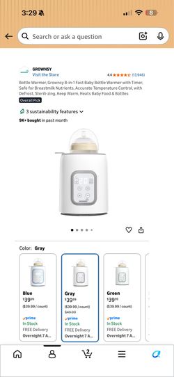Bottle warmer