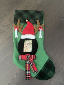 Holiday Dog Stocking $7