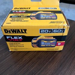 Dewalt FLEXVOLT 9AH  20v 60v Brand New 