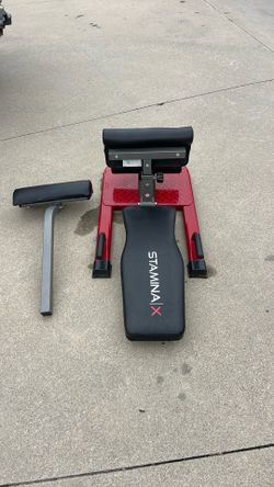Stamina X 4 in 1 sissy squat machine
