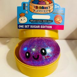 Glitter Purple Dumpling Squishy Bao Bun | New Adults and Kids Toys and Gift