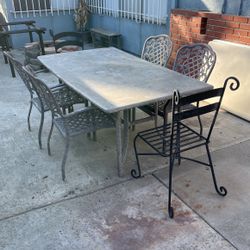 Outdoor Table And Chairs