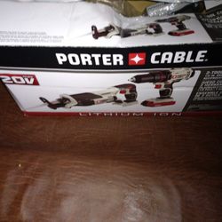 Porter-Cable Drill And Sawzall Brand New With Two Batteries