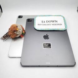 Apple IPad Pro 12.9 4th Gen Tablet- Pay $1 DOWN AVAILABLE - NO CREDIT NEEDED