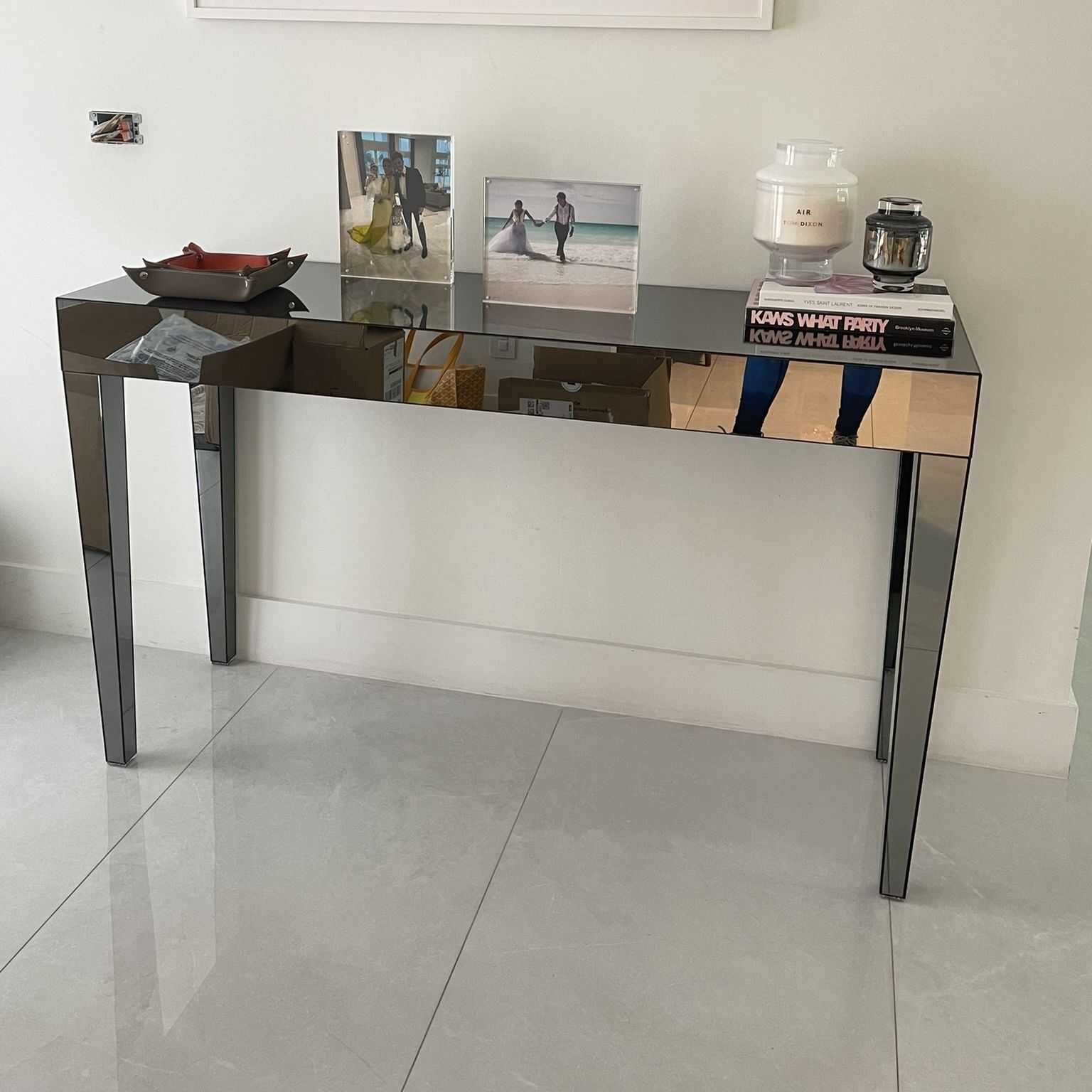 Mirrored Console Table